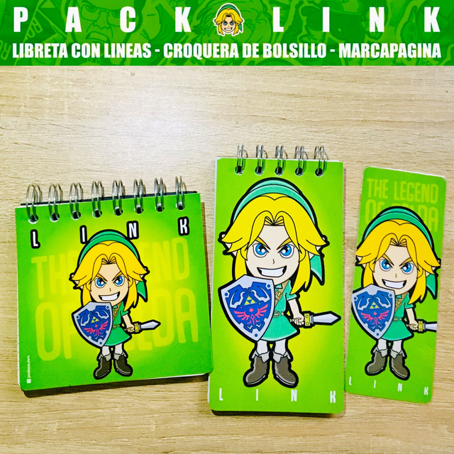 Pack Papeleria Link
