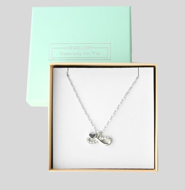 Collier da personalizzare con frase ( Cuore infinito )