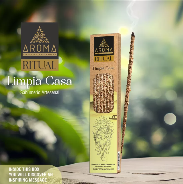 Aroma - Incienso Ritual Limpia Casas *113
