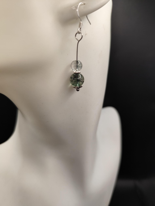 Phantom Quartz earrings