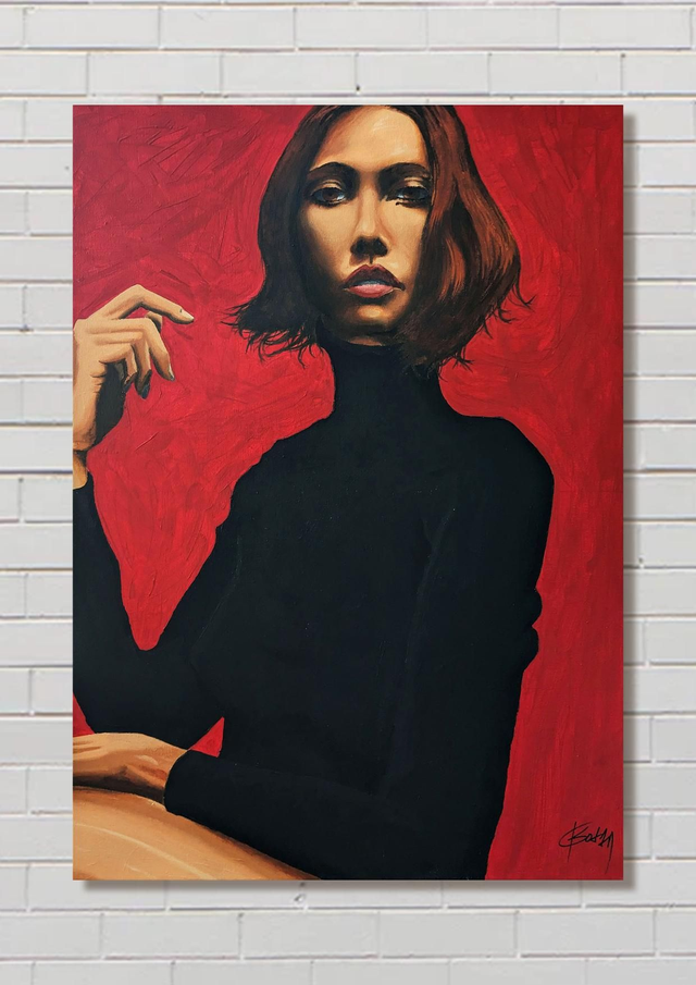 CLÉO / Châssis toile 50x70cm