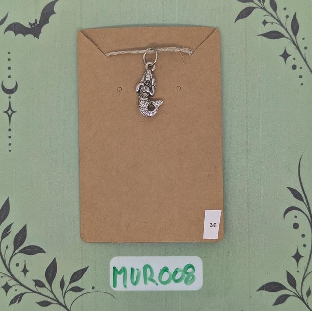MUR008 Pendentif Sirène 
