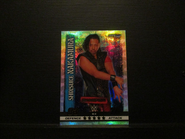 Shinsuke Nakamura - Champion Slam Attax 10th Edition Original Trading Card #19