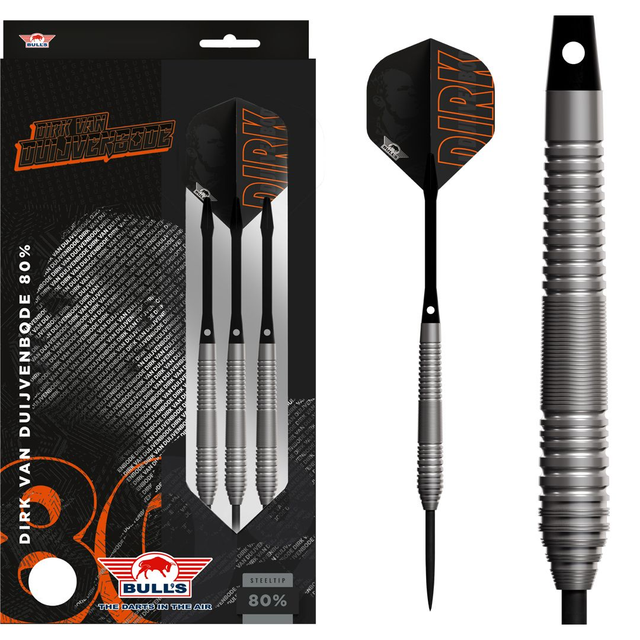 Bulls Dirk Van Duijvenbode 80% Steel Tip Darts