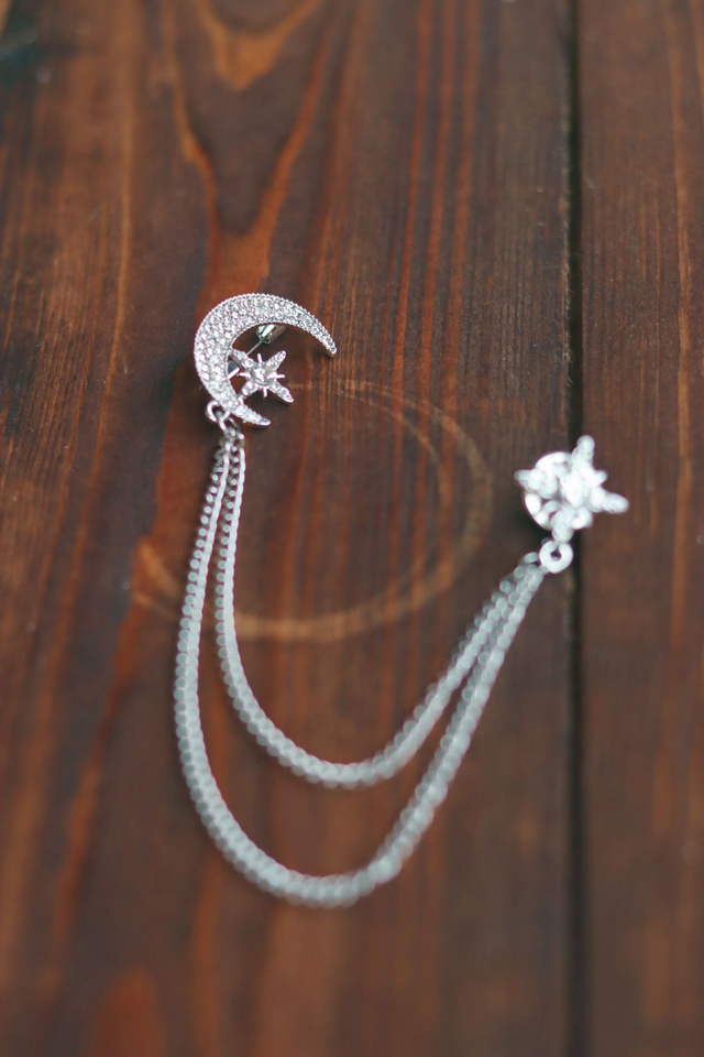 Broches • Moon & stars