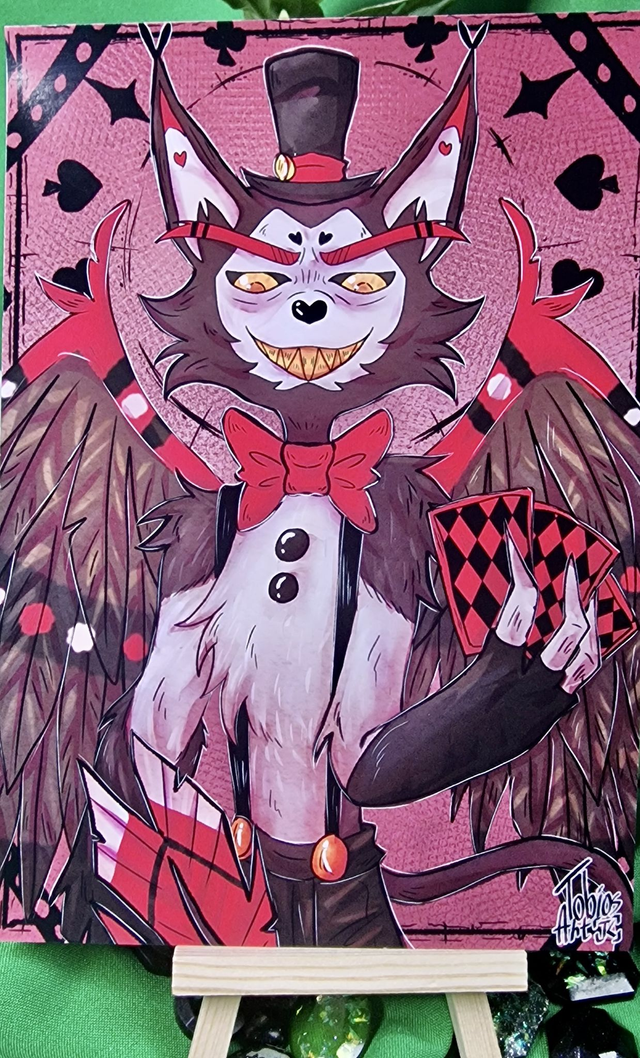 Husker Hazbin Hotel Print