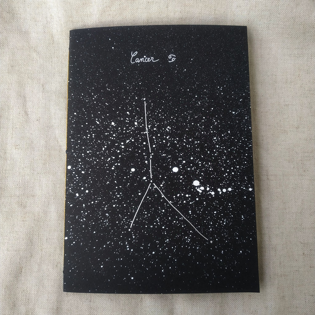 Carnet Constellation A5 (Signes astrologiques/étoiles)