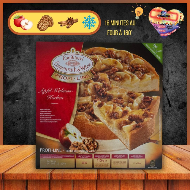 Tarte 🥧 Au Pommes 🍎 Noix 