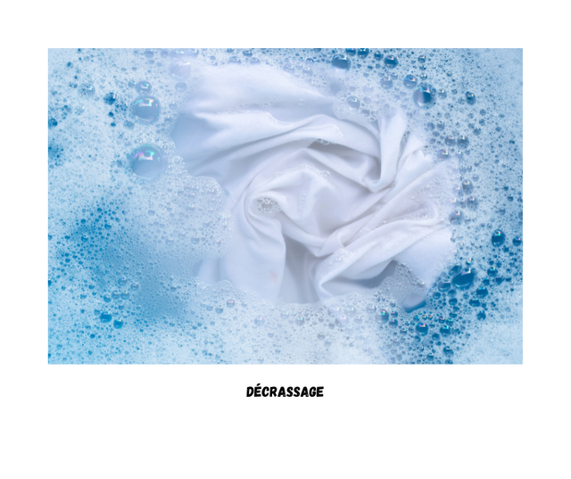 Décrassage des couches lavables