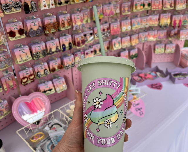 Mint “don’t let shitty people ruin your day” 24oz