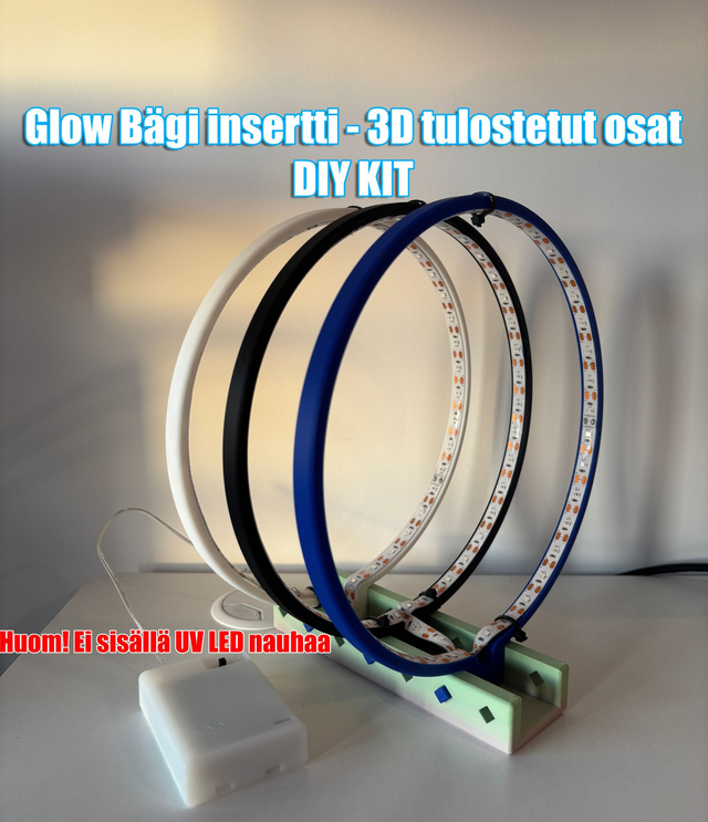 Glow Bägi Insertti - 3D Tulostetut osat - Rakenna omasi