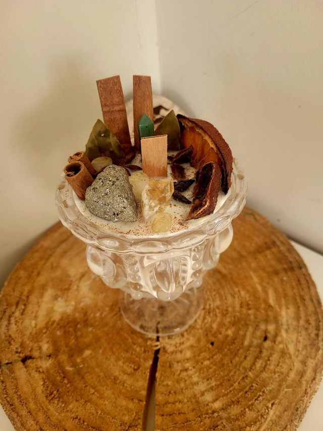 Bougie coupelle Chance &amp; Abondance