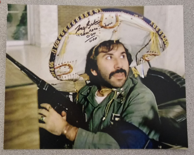 Tony Buba Autograph (as Sombrero Man from Dawn of the Dead)