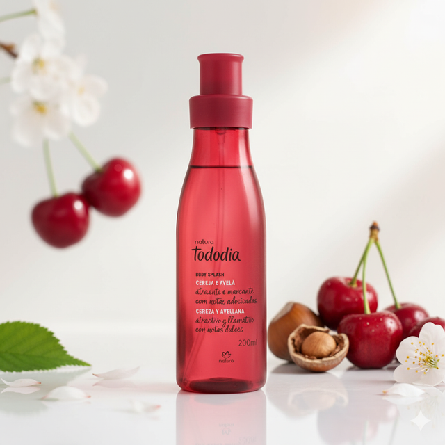 CEREJA E AVELÃ SPLASH 200ML