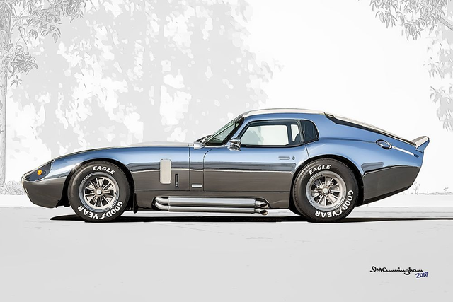 C18250 Superformance Daytona Cobra - Aluminium 2016