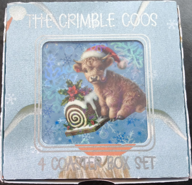 Crimble Coo 4 Coaster box set