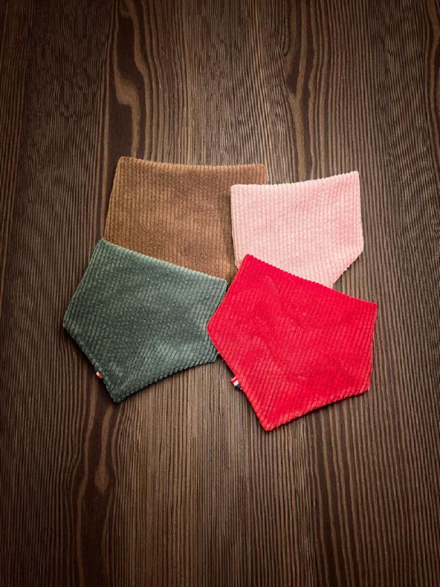 Bandana velours côtelé 