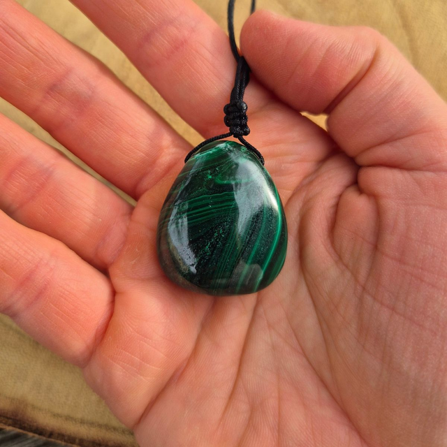 Collier Malachite