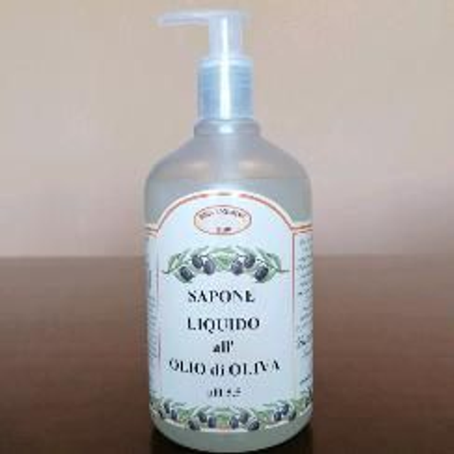 SAPONE LIQUIDO ALL'OLIO DI OLIVA 500 ML
