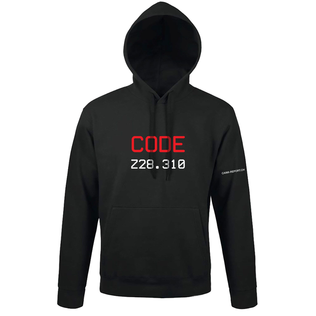 Hoodie «Code Z28.310», schwarz, unisex