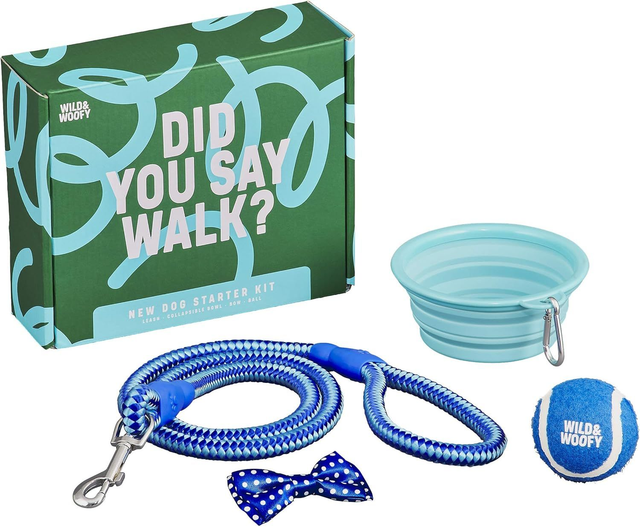 Wild &amp; Woofy New Dog Starter Set