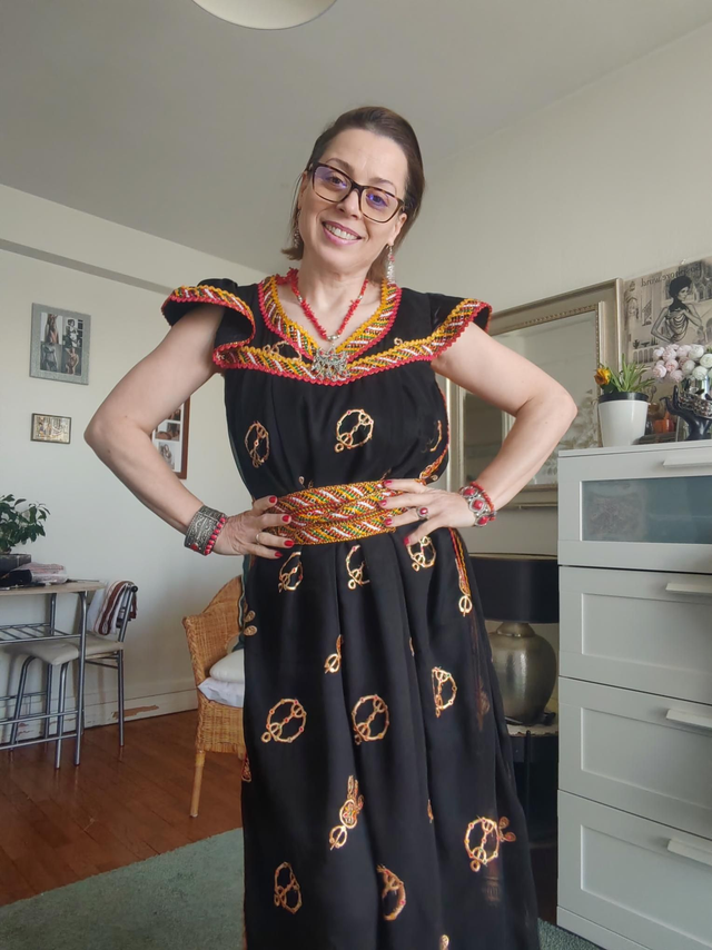 Robe TILELLI + Ceinture  40/44