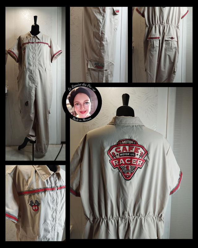 Combi-pantalon Pin-up Café Racer 1 Original T46/50