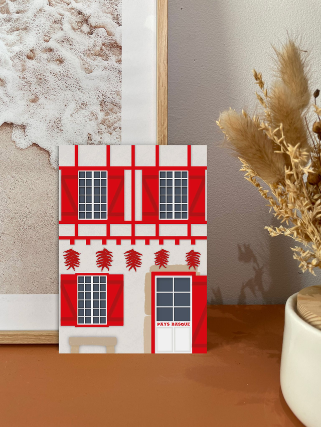 Porte-bonheur - Pays Basque Carte