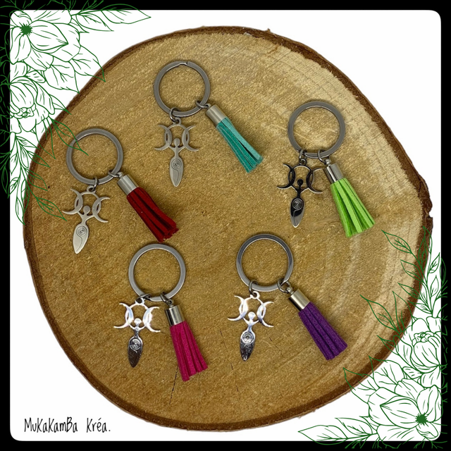 Porte clés féminin sacré 