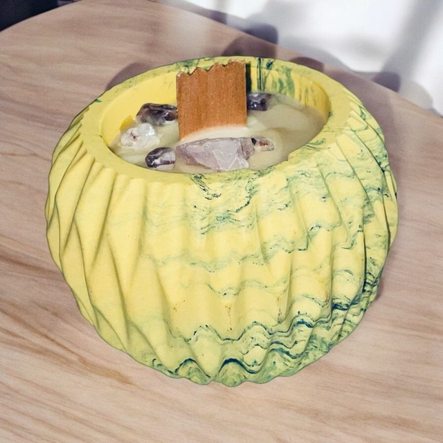 Bougie parfumée - Parfum Fleur d&#039;oranger - 130g 