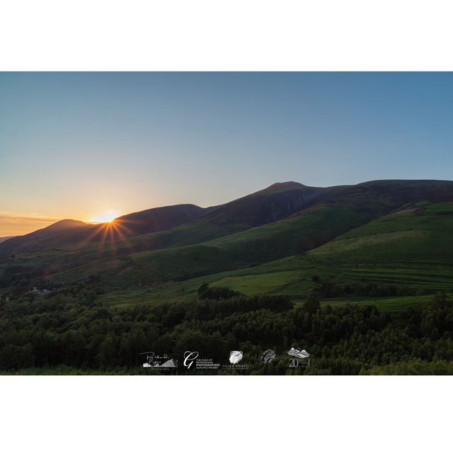 Last Light On Skiddaw
