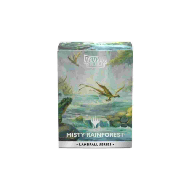 Dragon Shield "Misty Rainforest" 100 Art Sleeves Dual Matte - Magic Landfall Series 