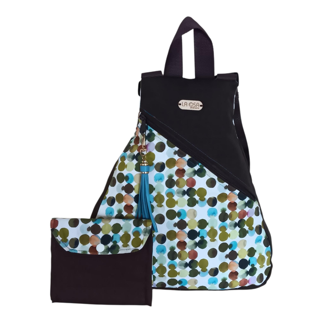 Conjunto 🍫🌈 – Mochila mini + cartera con alegría y estilo