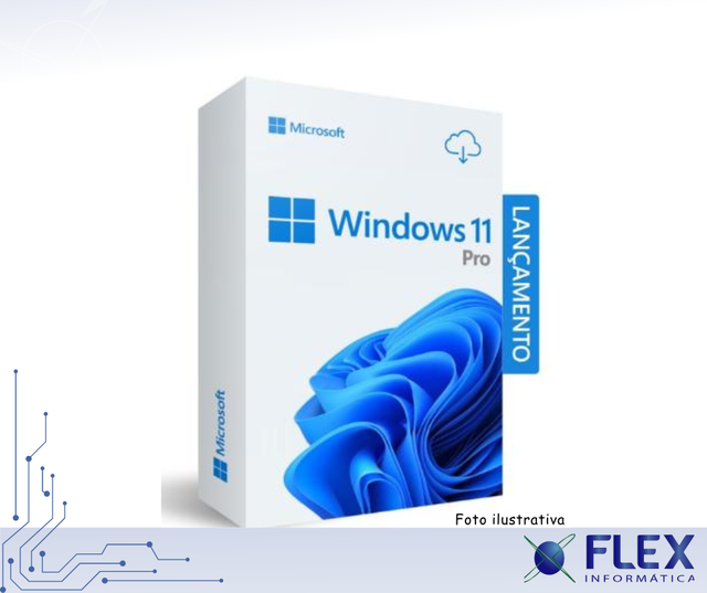LICENÇA MICROSOFT WINDOWS 11 PRO ESD DIGITAL OEM FQC-10520
