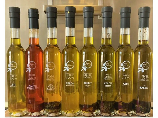 huiles infusées avec morceaux 250 ml