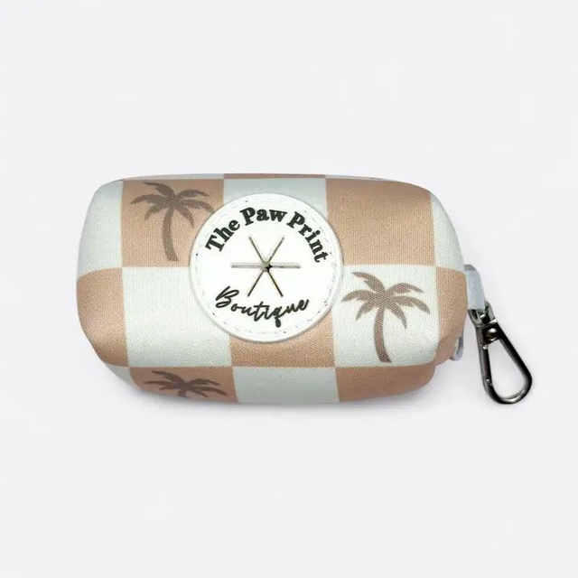 Paw Print Boutique &quot;Palm Springs&quot; Poop Bag Holder 