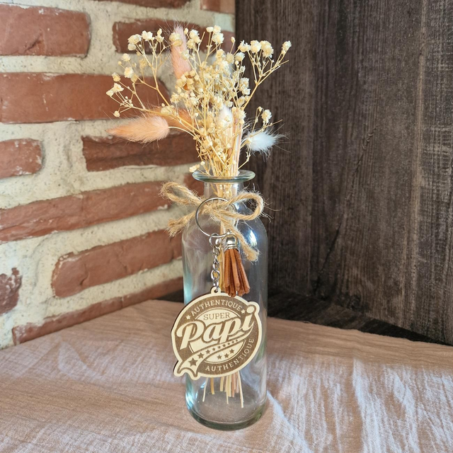 Porte clé papi authentique 