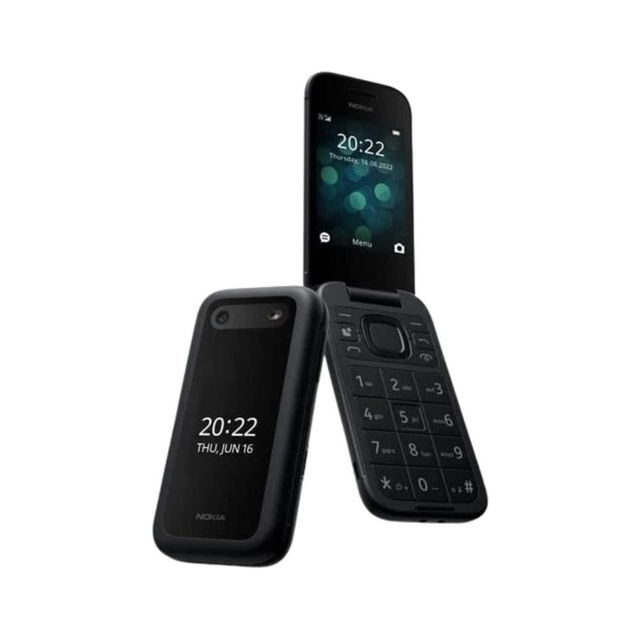 Nokia 2660 Flip Dual Sim 128MB Black (48MB RAM)