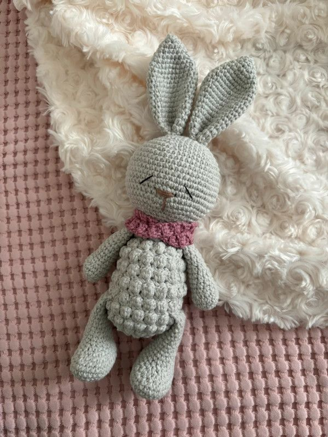 Peluche Tactile Lapin 