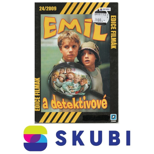 DVD Emil a detektivové / Emil und die Detektive - CZ, DE