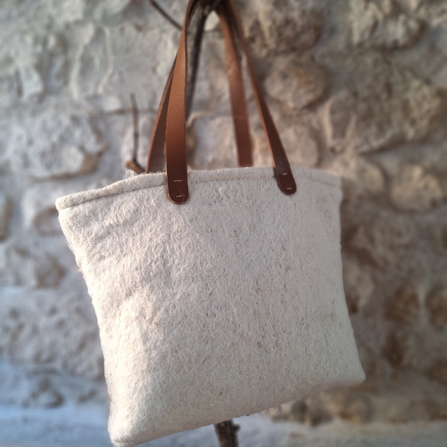 Sac en feutre d'alpaga
