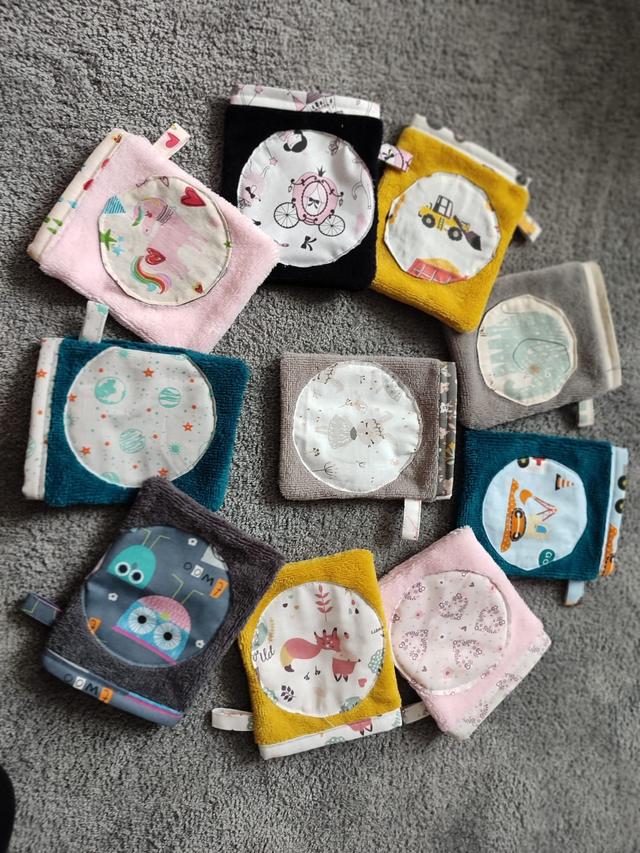 Gant de toilette d&#039;apprentissage enfant 