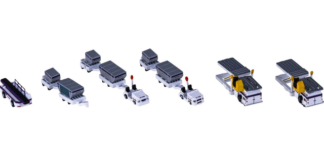 1/400 Airport Cargo Set Thai