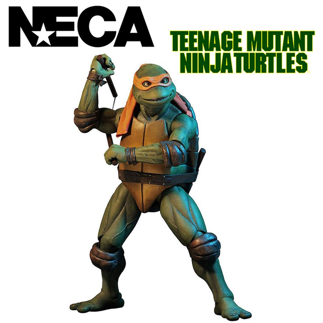 NECA Figura Tortugas Ninja Michelangelo 18 cm