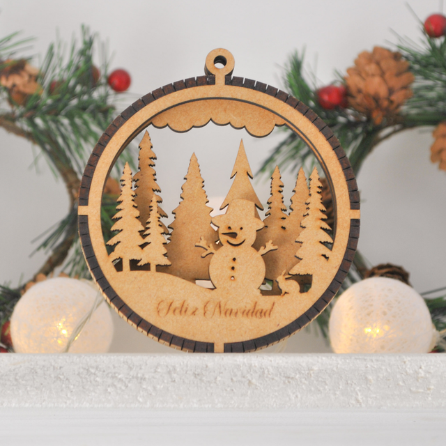 Bolas de navidad &quot;Muñeco de nieve&quot;