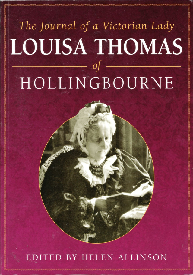 Journal of a Victorian Lady, Louisa Thomas
