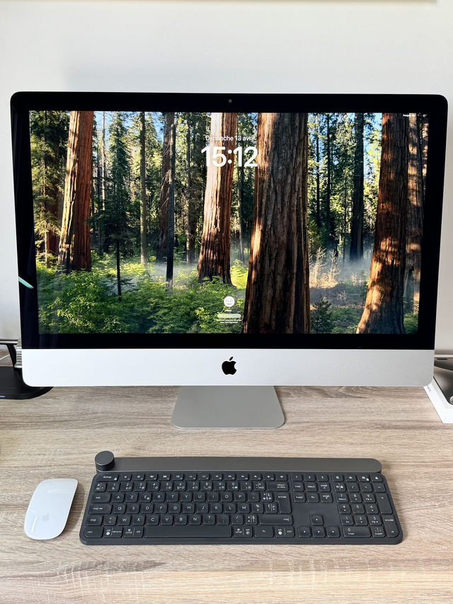 IMac 27&#039;&#039; + Logiciels Retina 5K i9 3.6ghz 128G 2TSSD 2019