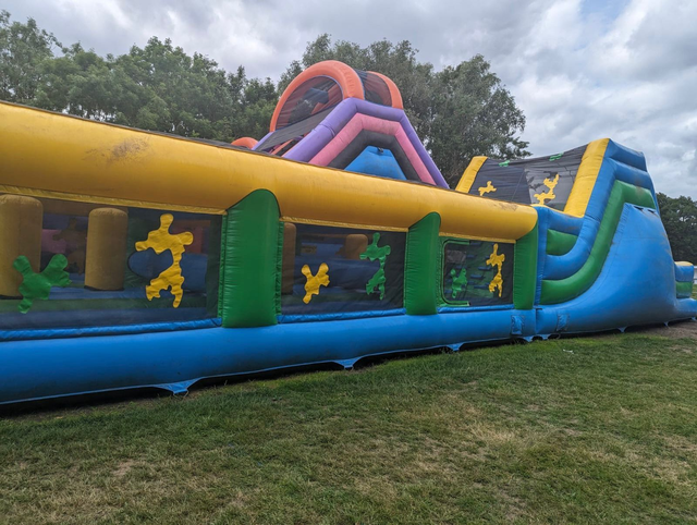 Summer Fair 2025 - Prebooking for a 20min session on the Giant Inflatable Obstacle Course (per child)