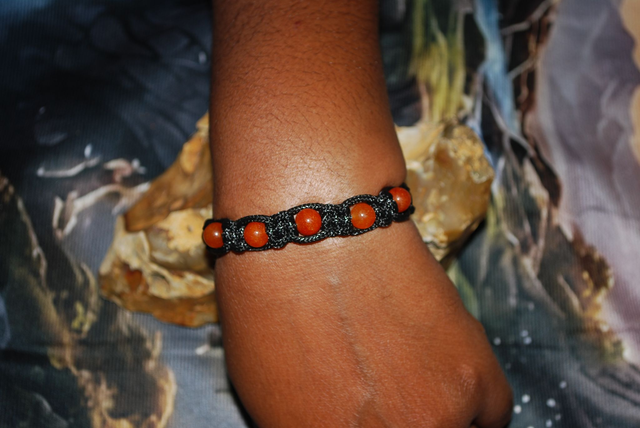 Bracelet en cornaline 