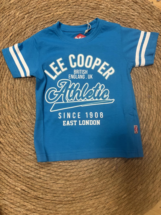 Tee shirt Lee cooper turquoise 